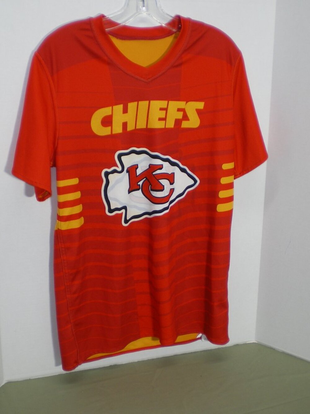 Kansas City Chiefs Reversible Flag Football Jersey, Youth Size XL